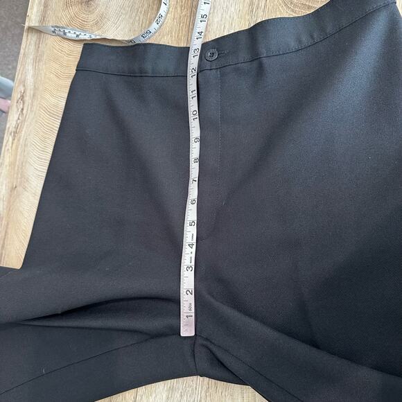 Levi's Vintage 80s High Rise Bend Over Straight Leg Pant Black 18 - Picture 8 of 9